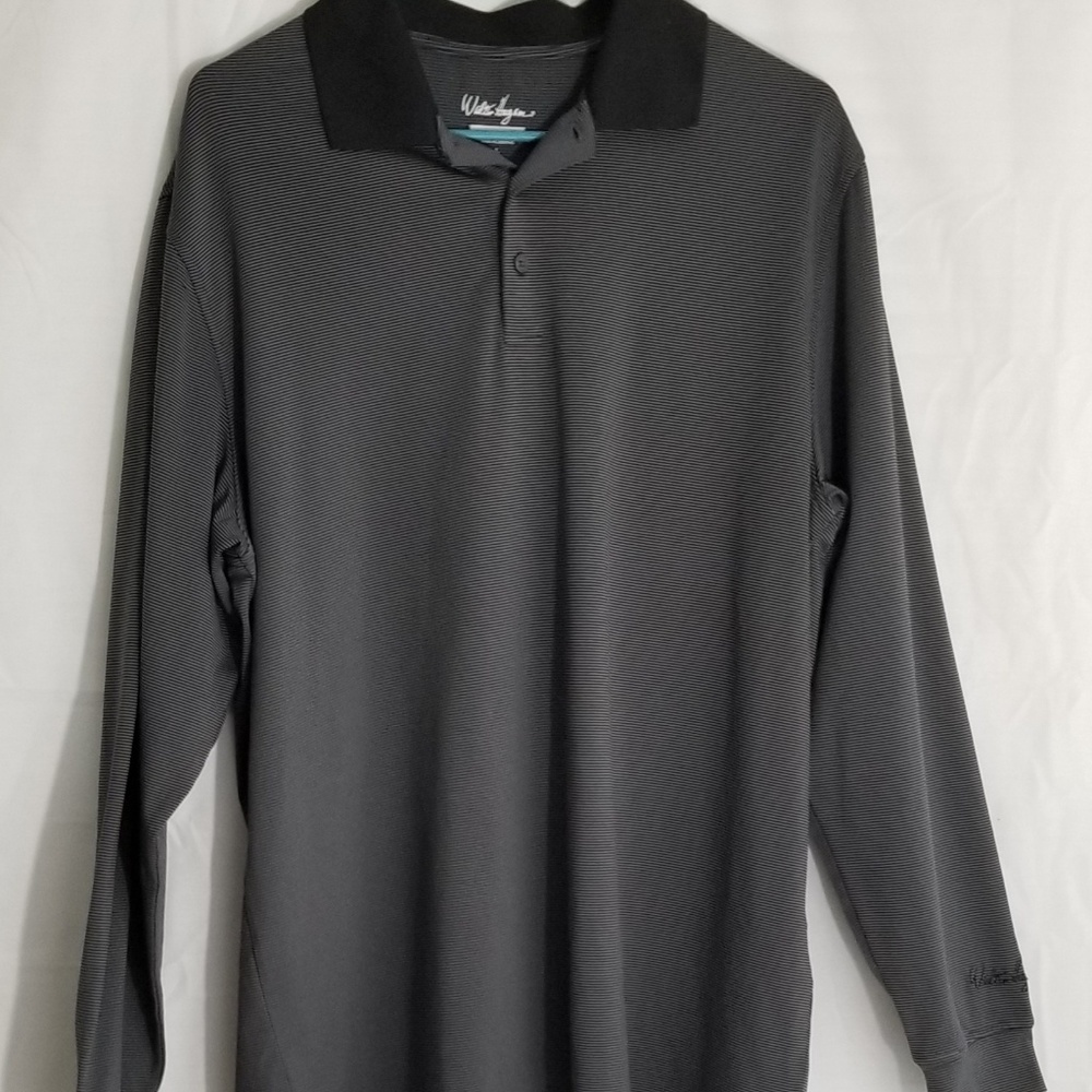Walter Hagen Long Sleeve Golf Shirt Size Large.